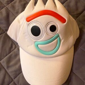 Disney White Cap with Colorful Accents